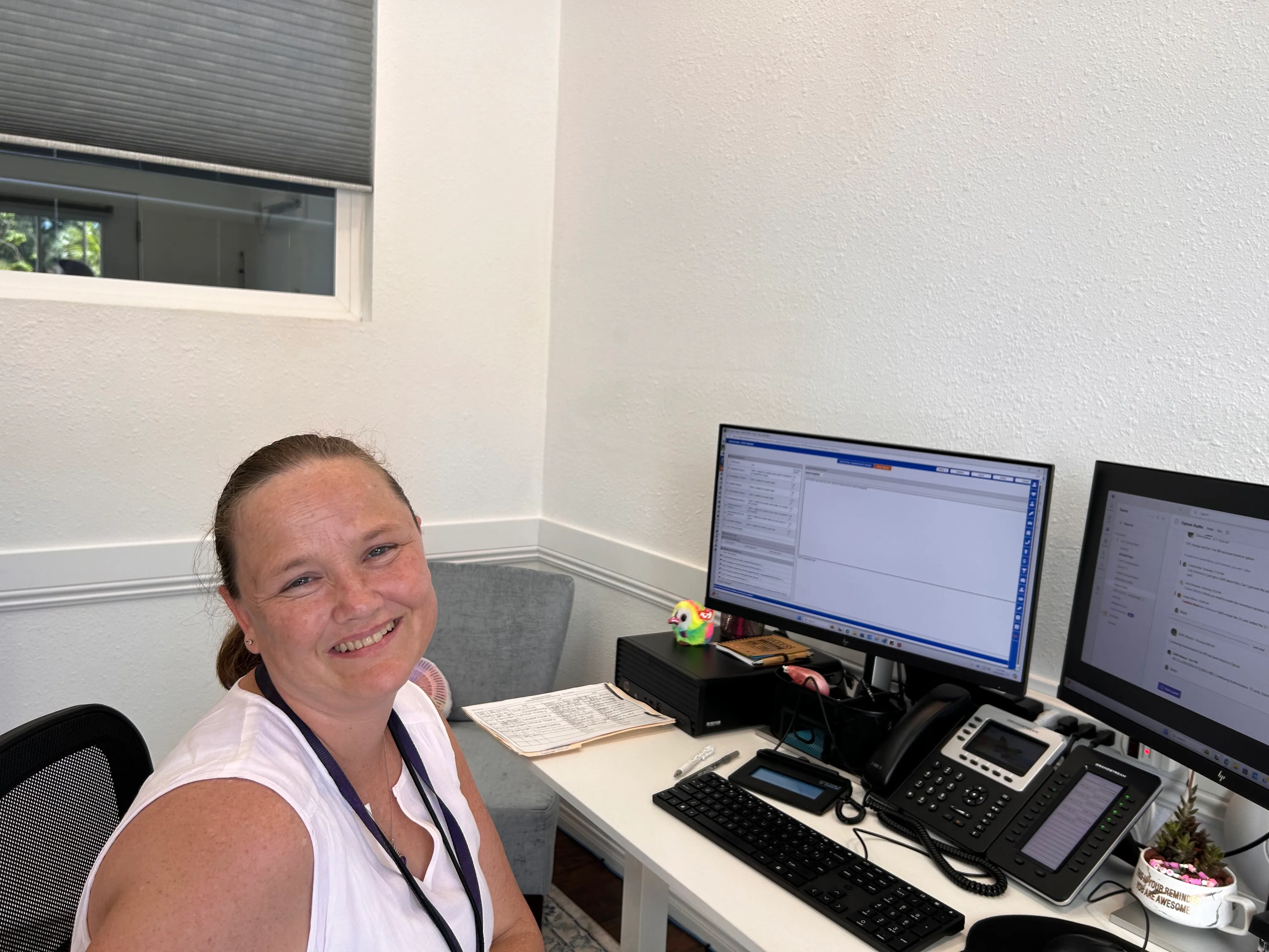Staff member at The Turning Point Home